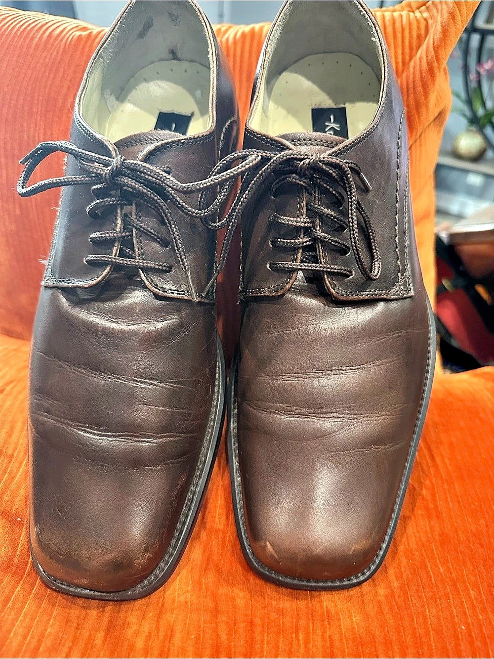 Kenneth Cole Men's Leather Oxfords in Brown